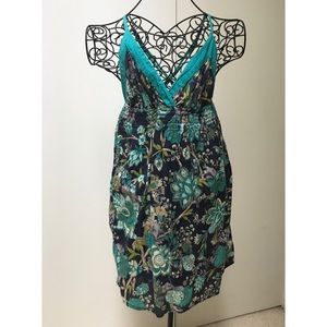 Small, FLORAL cotton sundress
